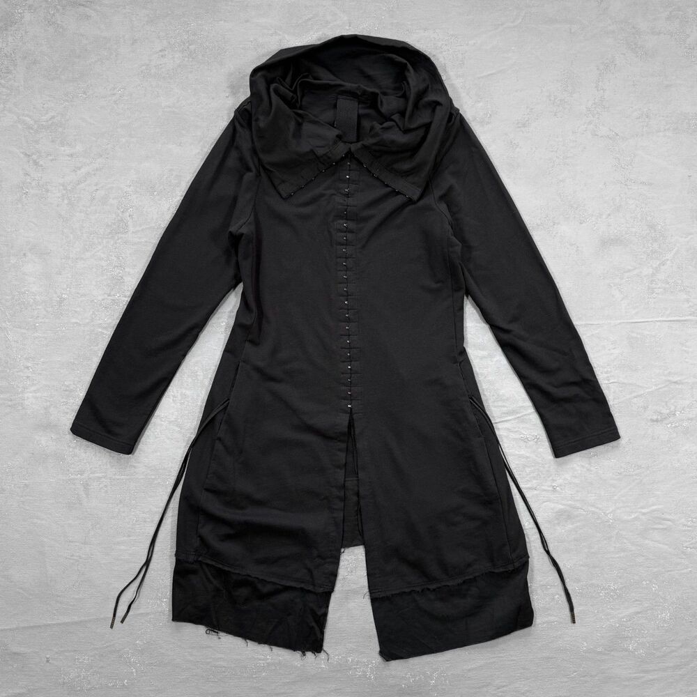 Rundholz Black Label Draped Avant-Garde Lightweight Coat Women's Small